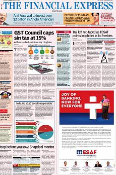 Financial Express Delhi - March 17th 2017