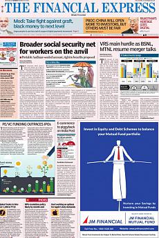Financial Express Delhi - March 27th 2017