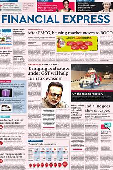 Financial Express Delhi - April 3rd 2017
