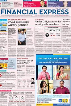 Financial Express Delhi - April 18th 2017