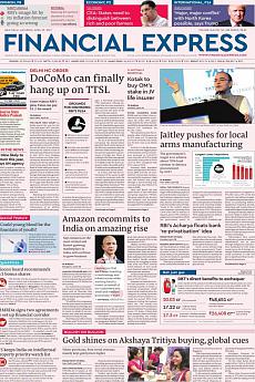 Financial Express Delhi - April 29th 2017