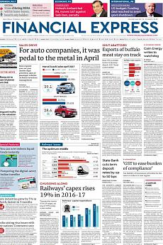 Financial Express Delhi - May 2nd 2017