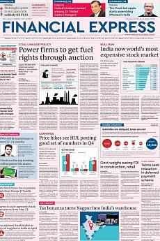 Financial Express Delhi - May 18th 2017