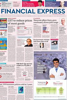 Financial Express Delhi - May 19th 2017
