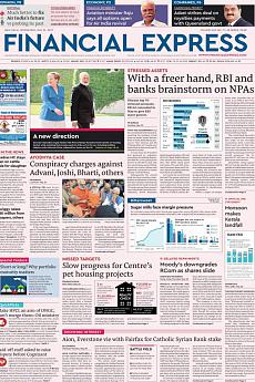 Financial Express Delhi - May 31st 2017