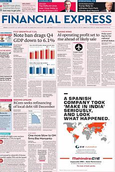 Financial Express Delhi - June 1st 2017