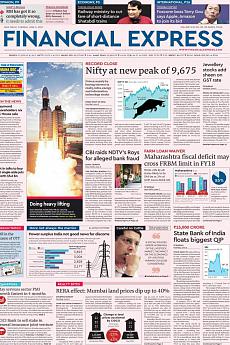 Financial Express Delhi - June 6th 2017
