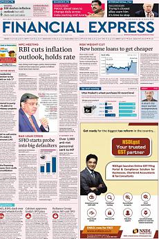 Financial Express Delhi - June 8th 2017