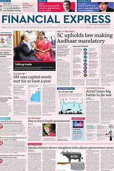 Financial Express Delhi - June 10th 2017