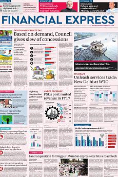 Financial Express Delhi - June 12th 2017