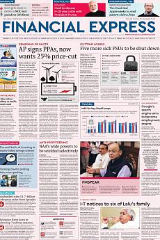 Financial Express Delhi - June 21st 2017