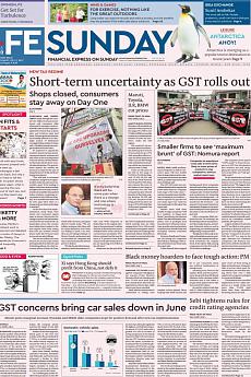 Financial Express Delhi - July 2nd 2017