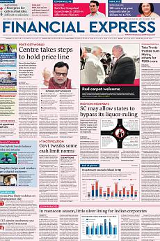 Financial Express Delhi - July 5th 2017