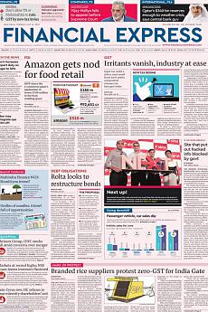 Financial Express Delhi - July 11th 2017