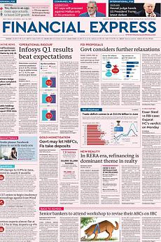Financial Express Delhi - July 15th 2017