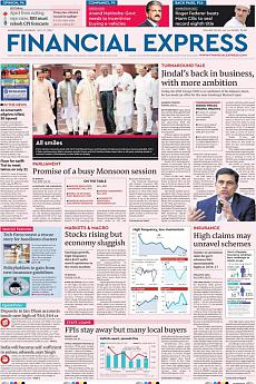 Financial Express Delhi - July 17th 2017