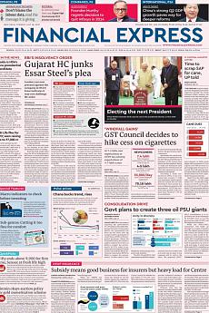Financial Express Delhi - July 18th 2017