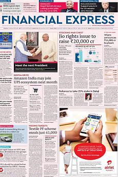 Financial Express Delhi - July 21st 2017