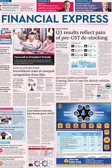 Financial Express Delhi - July 24th 2017