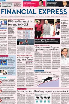 Financial Express Delhi - August 2nd 2017