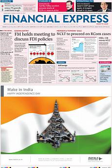 Financial Express Delhi - August 15th 2017