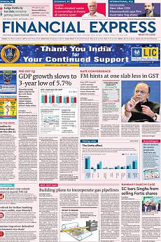 Financial Express Delhi - September 1st 2017