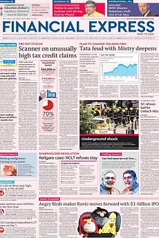 Financial Express Delhi - September 16th 2017