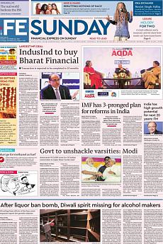 Financial Express Delhi - October 15th 2017