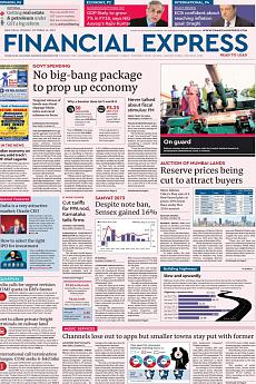 Financial Express Delhi - October 16th 2017