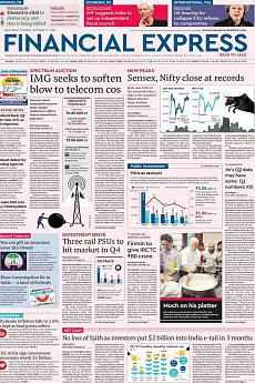 Financial Express Delhi - October 17th 2017