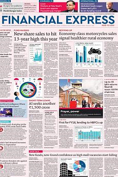 Financial Express Delhi - October 28th 2017