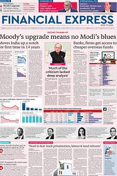 Financial Express Delhi - November 18th 2017