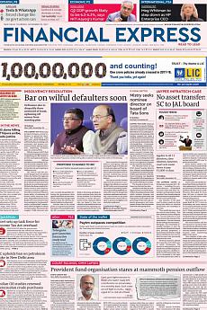 Financial Express Delhi - November 23rd 2017