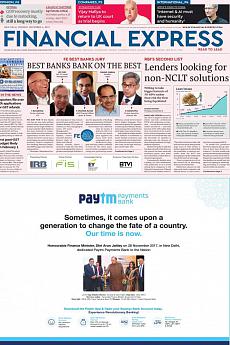 Financial Express Delhi - December 4th 2017