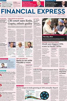 Financial Express Delhi - December 14th 2017