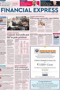 Financial Express Delhi - December 15th 2017