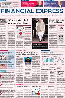 Financial Express Delhi - December 16th 2017