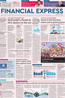 Financial Express Delhi - January 2nd 2018