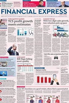 Financial Express Delhi - January 12th 2018