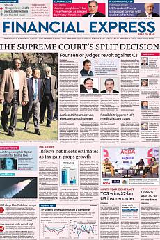 Financial Express Delhi - January 13th 2018