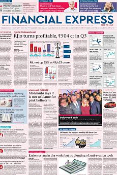 Financial Express Delhi - January 20th 2018