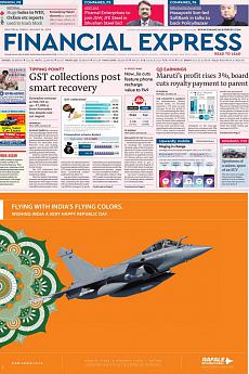 Financial Express Delhi - January 26th 2018