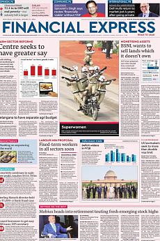 Financial Express Delhi - January 27th 2018