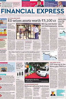 Financial Express Delhi - February 16th 2018