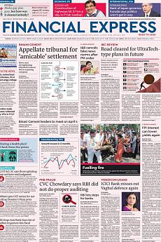 Financial Express Delhi - April 4th 2018
