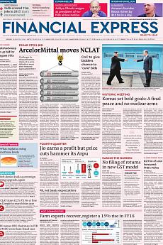 Financial Express Delhi - April 28th 2018
