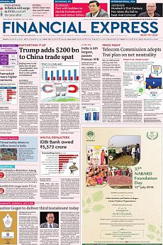 Financial Express Delhi - July 12th 2018