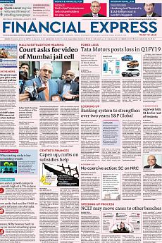 Financial Express Delhi - August 1st 2018