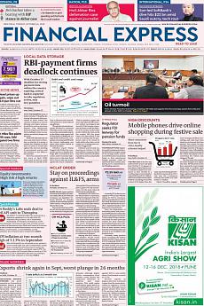 Financial Express Delhi - October 16th 2018