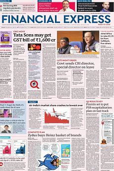 Financial Express Delhi - October 25th 2018